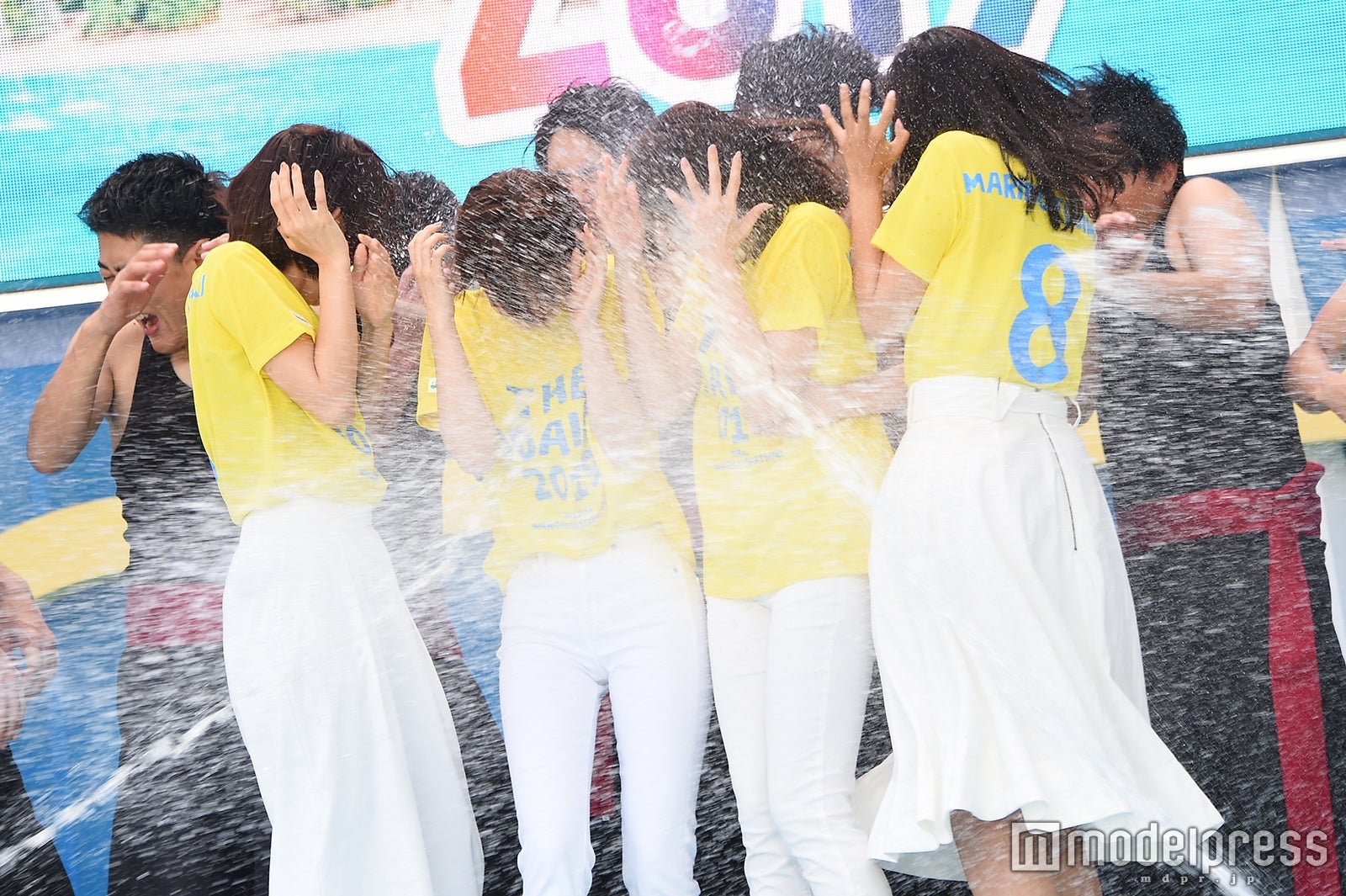 Twitter 上的 モデルプレス 写真50枚超 フジテレビ夏のイベント ようこそ ワンガン夏祭り The Odaiba 19 開幕 オープニングセレモニーではドッキリでずぶ濡れ 男性アナの太鼓パフォーマンスも フォトギャラリー T Co Jfauvesuw7