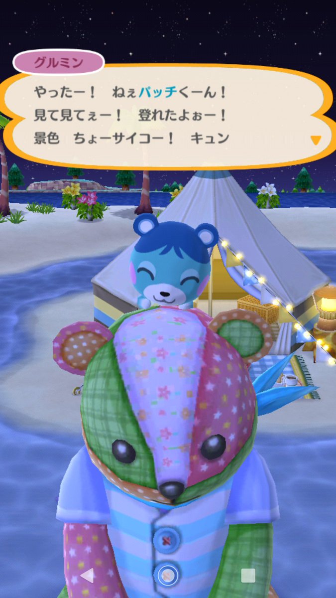 ちるのし A Twitter グルミンかわいい ポケ森 ポケ森エピソード