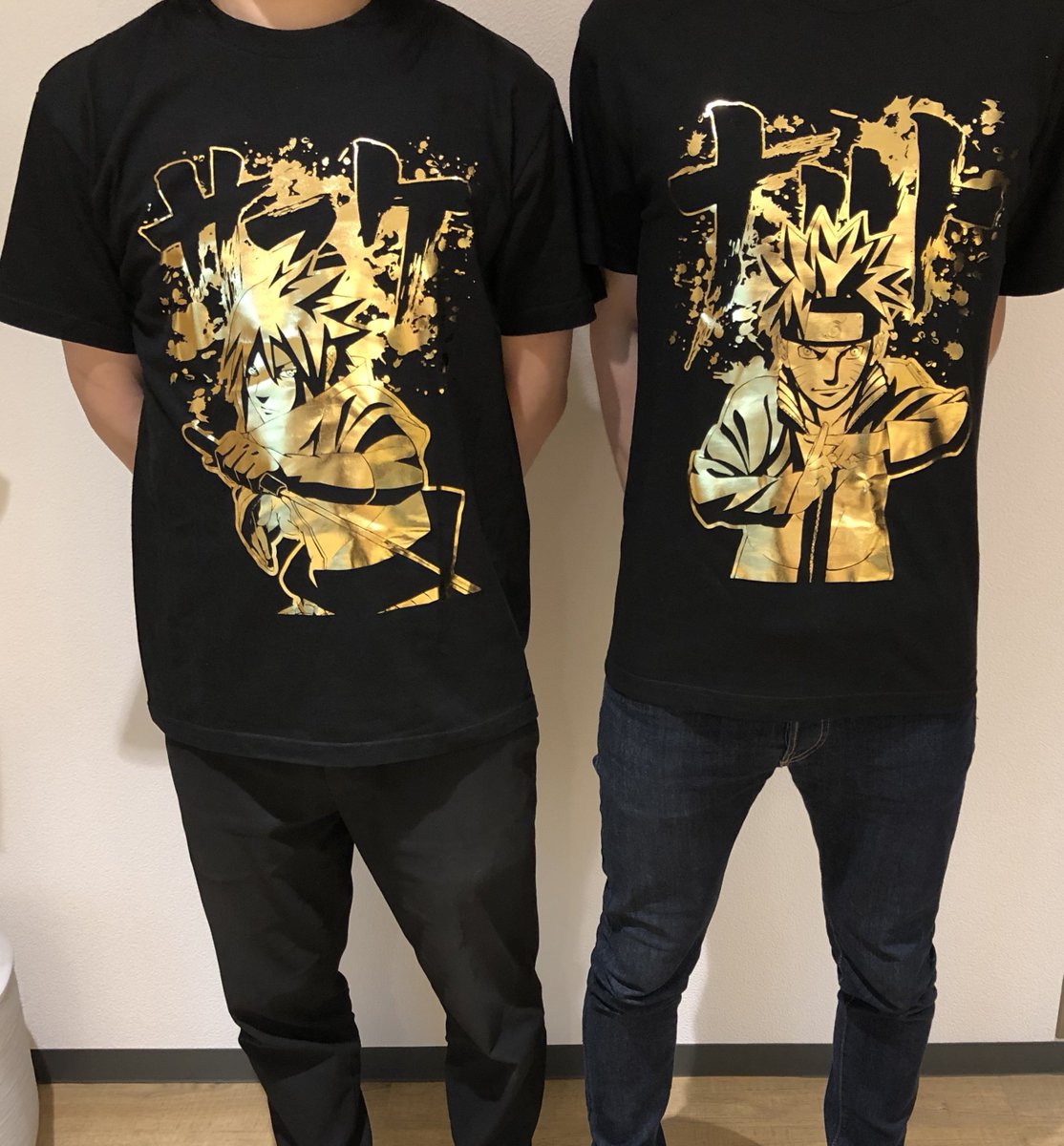 ジャンプショップ Jump Shop 公式 A Twitter Jump Shop原作新商品情報 Naruto ナルト Tシャツ ナルト サスケ S M L Xl Xxl Xxxl 各2 800円 税 ナルトの金色に輝くtシャツの登場だ 大きなサイズもあるから男性にもオススメ このtシャツを着