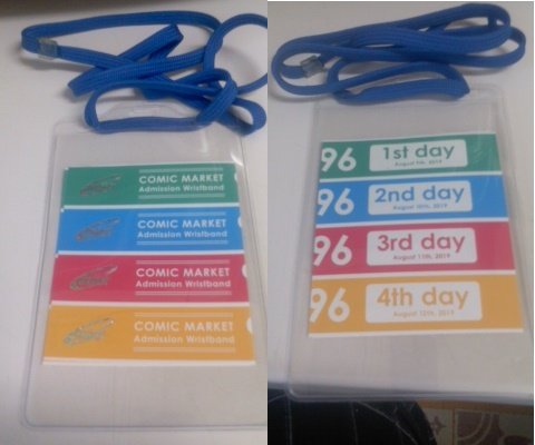 リスト バンド コミケ