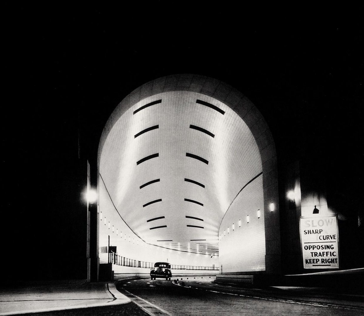 Lincoln Tunnel, New York City, 1939