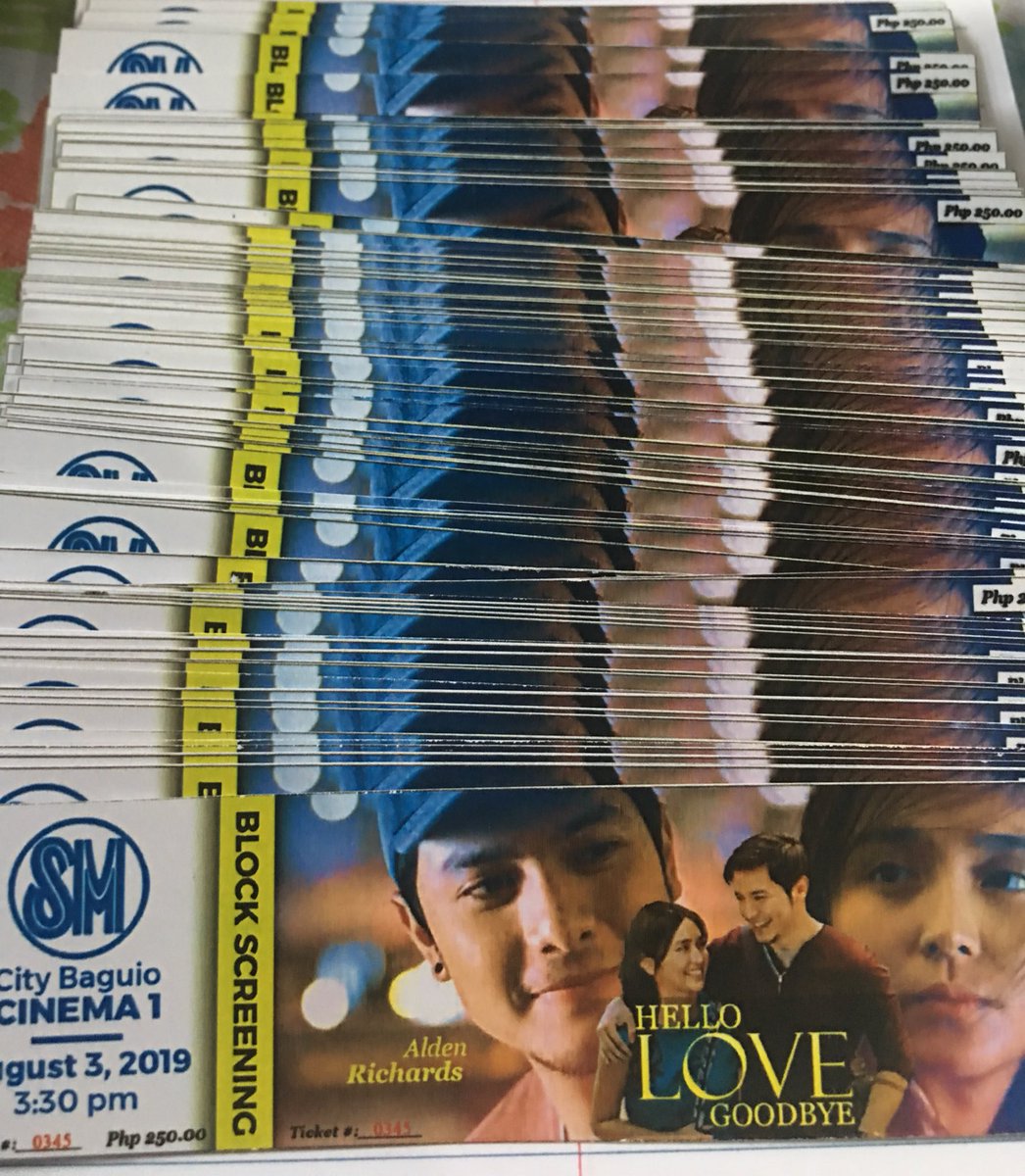 dette331's tweet photo. Happy to tell you na SOLD OUT na po ang BAGUIO BLOCK SCREENING!!!
Sa Solid A Team Abroad i can’t thank you enough..sa lahat ng tumulong na magbenta at sa mga bumili maraming maraming salamat....
#HELLOLoveGoodbyein4Days
@aldenrichards02 @bernardokath https://t.co/16VE6eVJ61