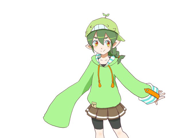 緑のくじらのtwitterイラスト検索結果
