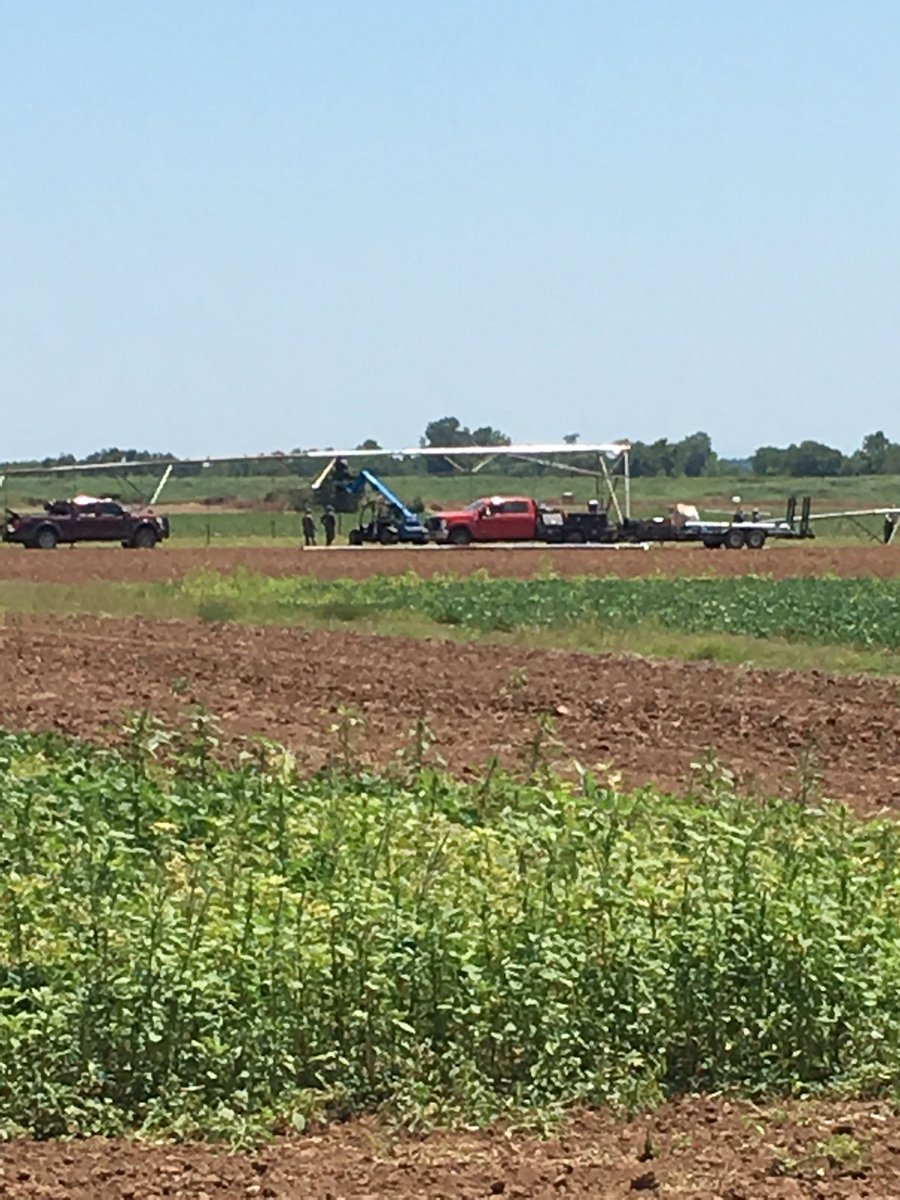 Great to see our irrigation systems being put back in the upright position.
