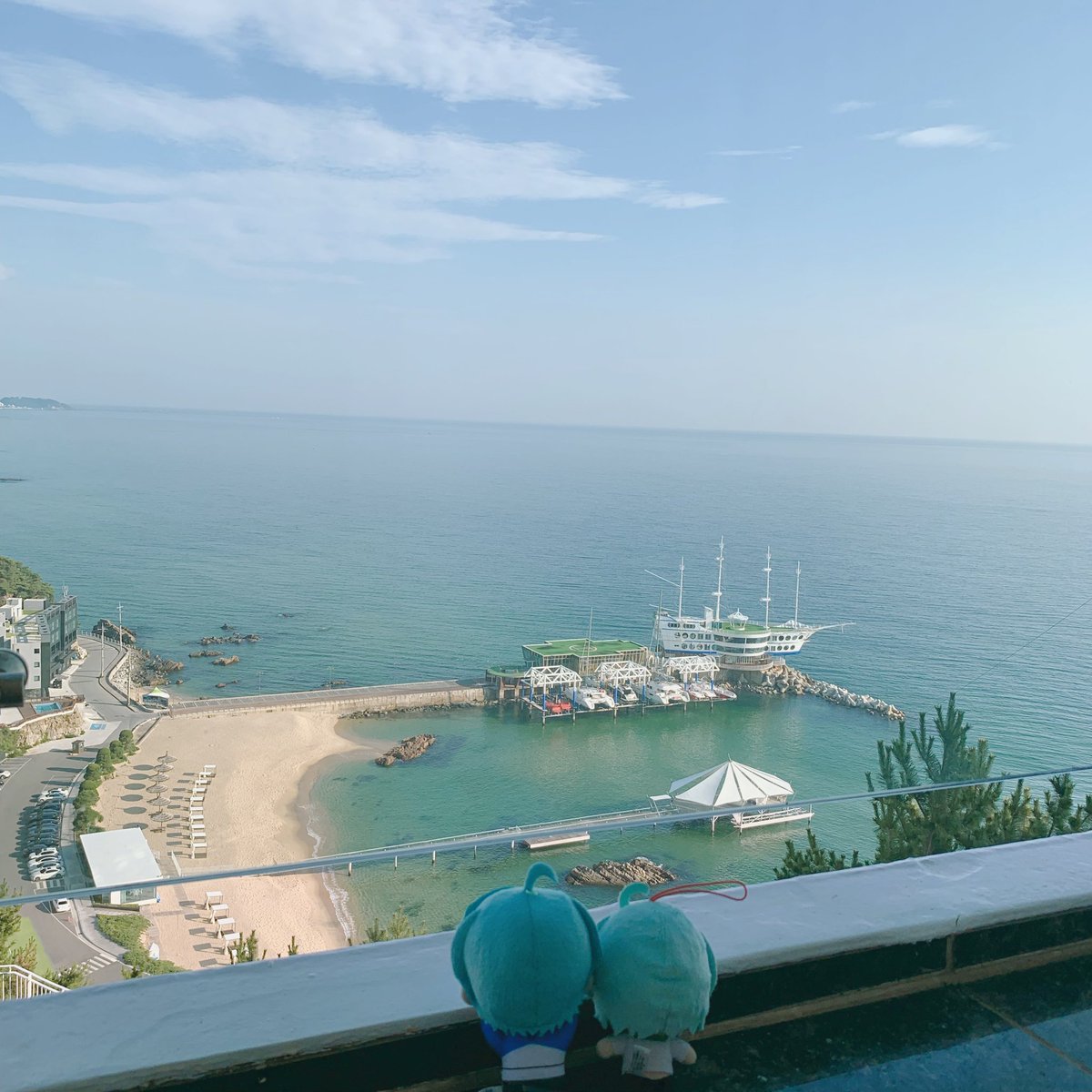 0bbangya's tweet photo. 「방」에서 「바다」가 보이네요~🎵 https://t.co/xFhH9URvbO