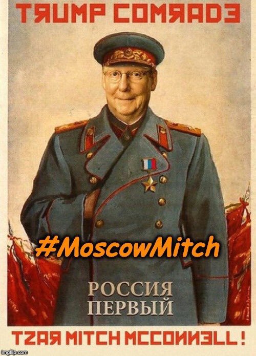 BudGreen9's tweet photo. @Team_Mitch This is what you get when you vote assholes in.#MoscowMithch https://t.co/FavgHefNfO