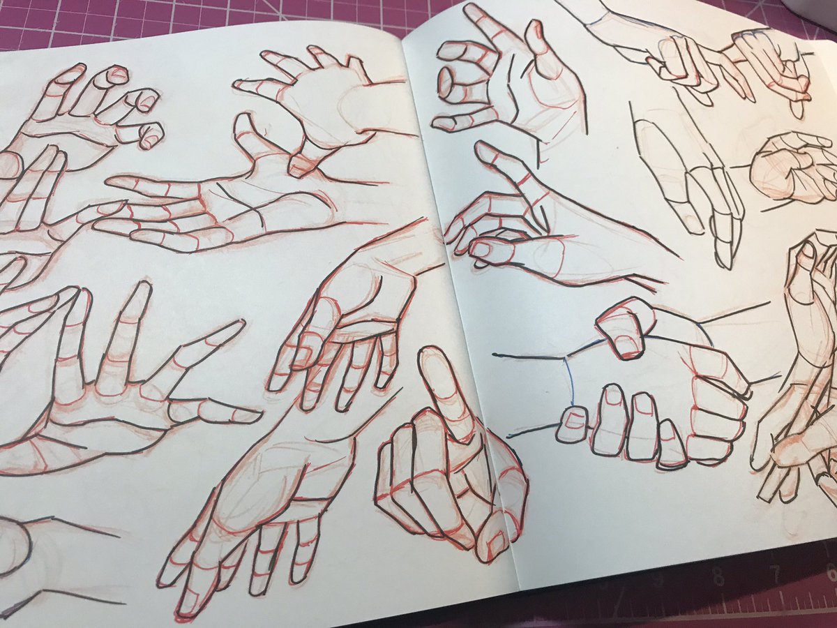 Nuri On Twitter Hand Studies Cause I Struggle With Drawing Good Hands