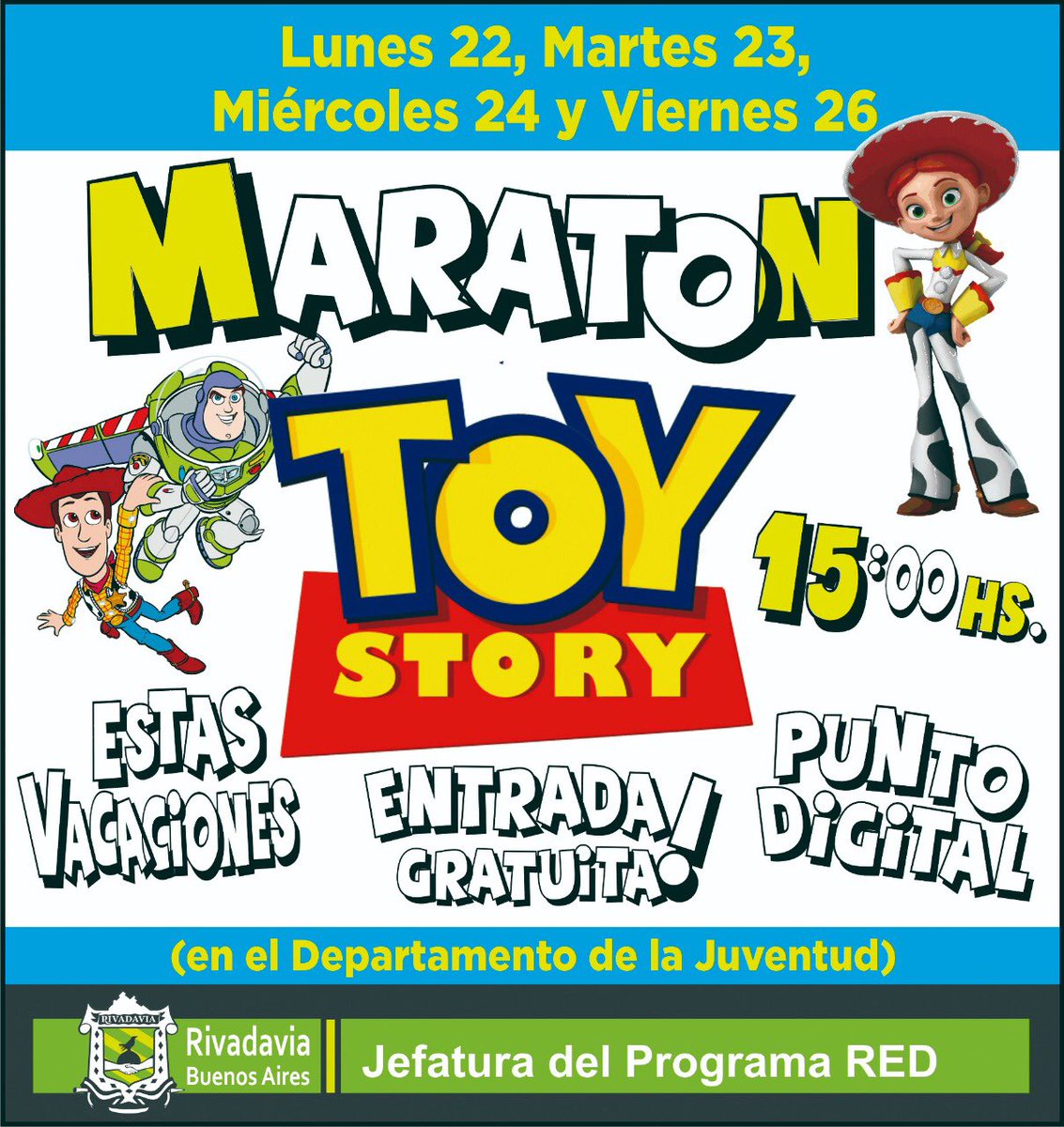 Zaal_86265's tweet photo. Día 4: Maratón Toy Story, explotó!!! Más de 150 personas!! Vacaciones en Familia @puntodigitalAR @Munirivadavia1 @JUReynoso #ProgramaRED https://t.co/EDEOTvXvp6