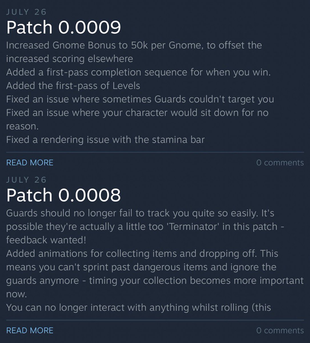 Two new patches - Also working on level 2 ect..