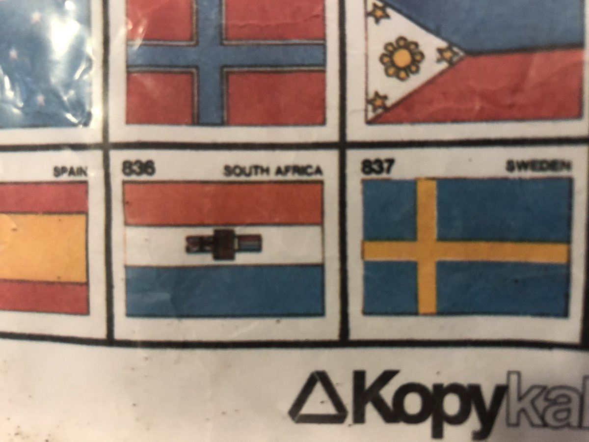 Joanna Ossinger on Twitter: "You know the local @DairyQueen hasn't changed  its ice cream cake-design book in a while when.... 1) East &amp; West  German #flags 2) apartheid-era South Africa flag 3)