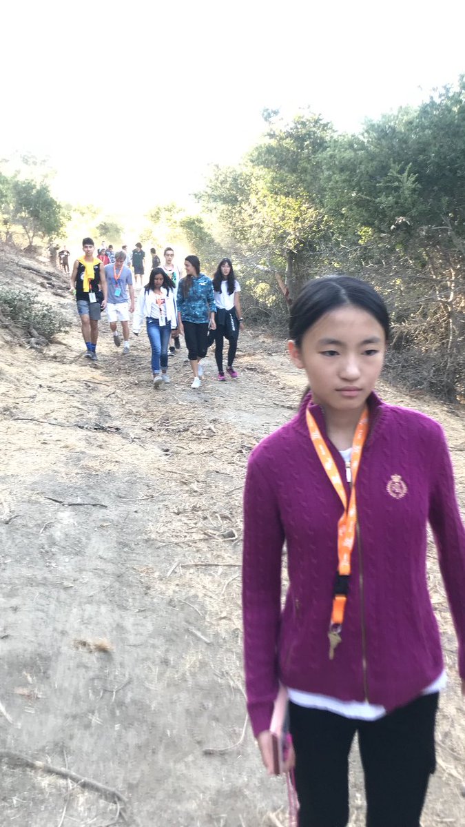 ELSSportsCamp's tweet photo. Our #ELSCampers taking a sunset nature walk through gorgeous Sleepy Hollow in the North Bay... 🌲 🌳 🌱 #ELSCamps #ELSCampLife #summer #summercamp #summer #hiking https://t.co/g3GkEDbgsG