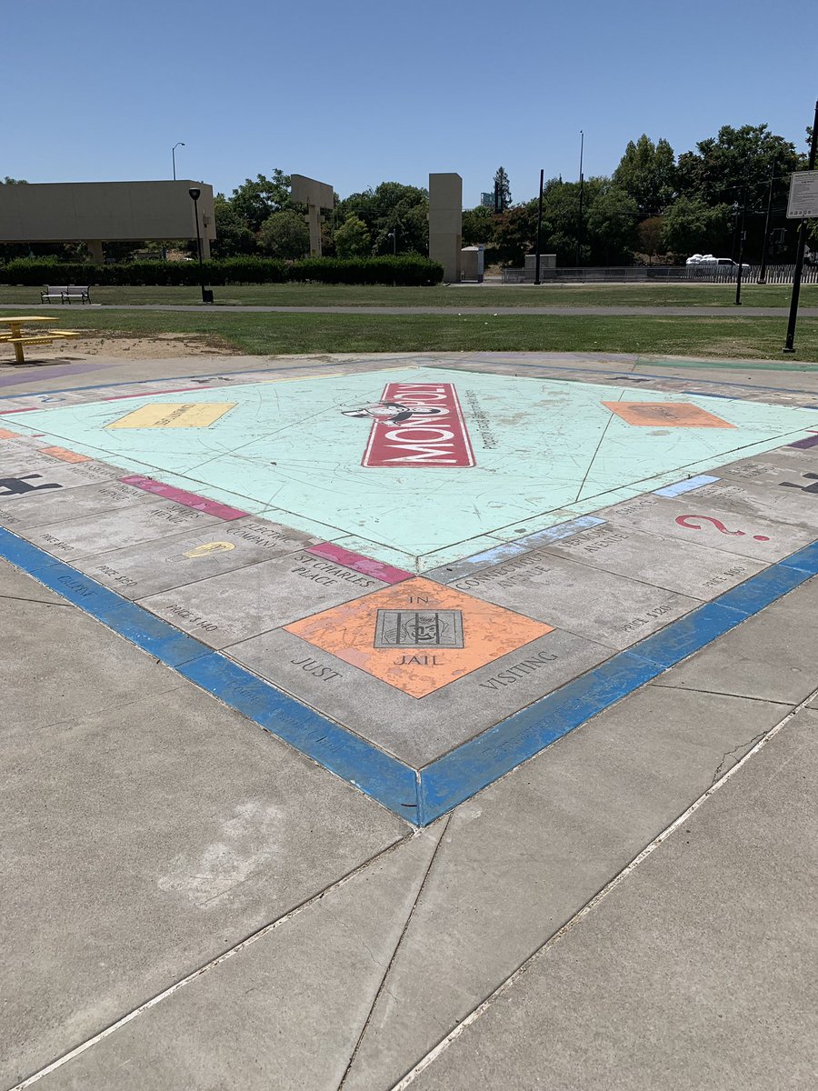 Giant monopoly board