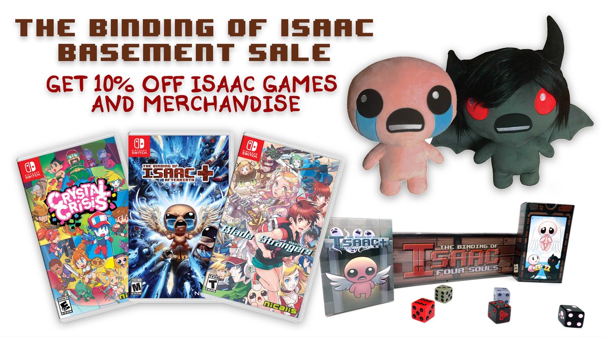 the binding of isaac merch