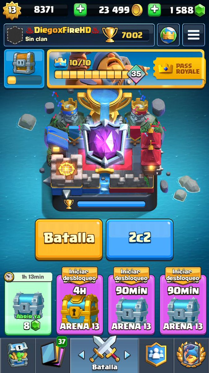 Me costo demasiado llegar a 7k , espero superar mi record esta tempo 
Ayuden a mi compañero en el crecimiento de su clan, no importan los trofeos

link.clashroyale.com/invite/clan/en…