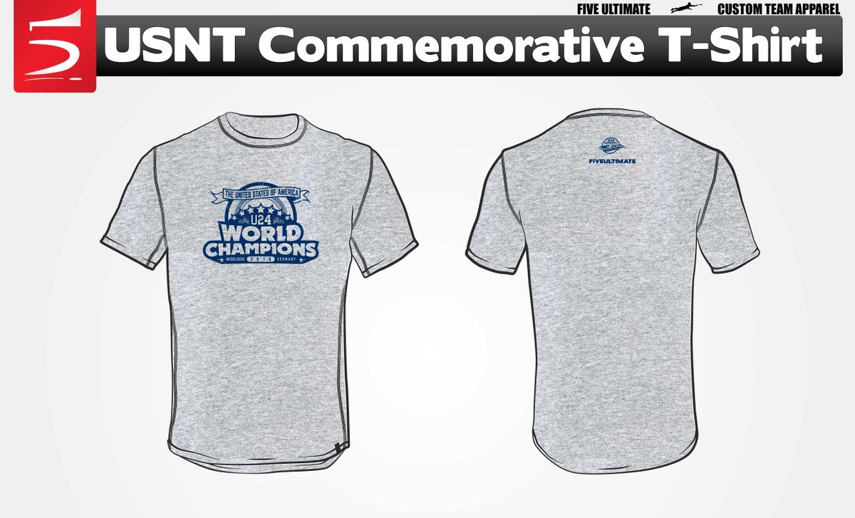 WAIT! There's more!

We've added some USNT Commemorative Gear to celebrate Team USA's World Championship Titles. 

Check out the link to order your new favorite jersey -> hubs.ly/H0j-stT0  <a href="/USAUltimate/">USA Ultimate</a>