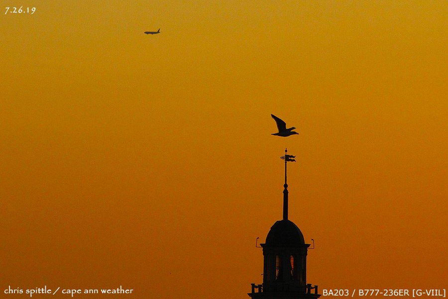 CapeAnnWeather's tweet photo. ✈️#BA203, #B777-236ER [G-VIIL] enters final approach to #BOS this evening west of #Gloucester...
#Avgeek #HUCKgull #UUChurch https://t.co/3VUKqSRcIQ