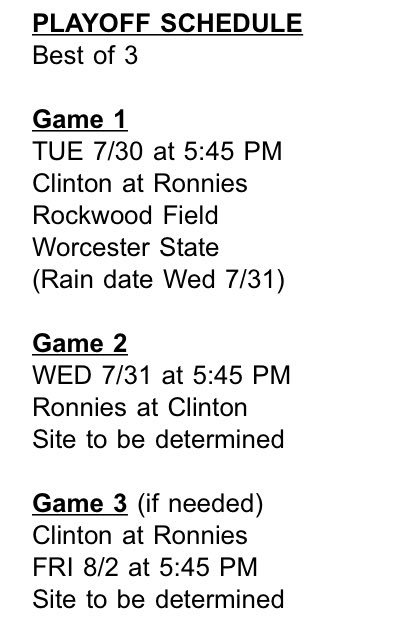 PLAYOFFS start Tuesday #JulyTeam #DontLetUsGetHot