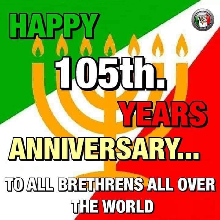 annataganas's tweet photo. Happy 105th Years Anniversary https://t.co/rQCZ7bvkOK