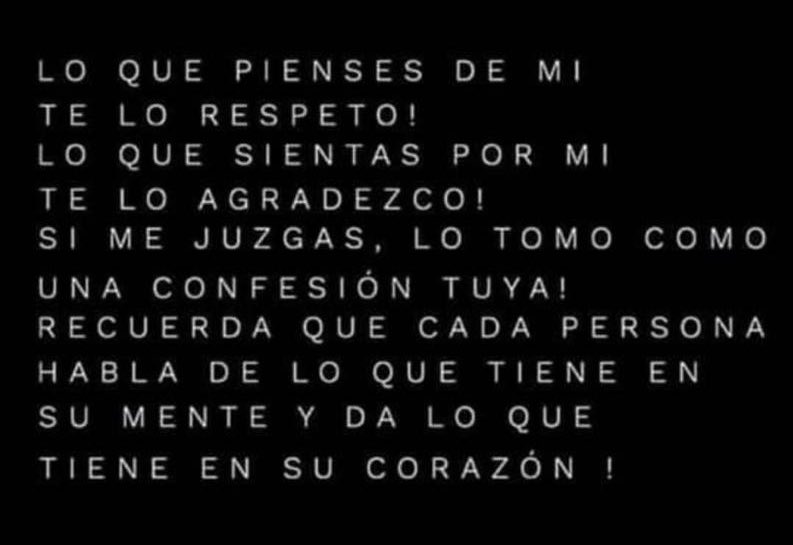 Lo que los demás piensa de ti tiene todo que ver ellos y nada que ver contigo