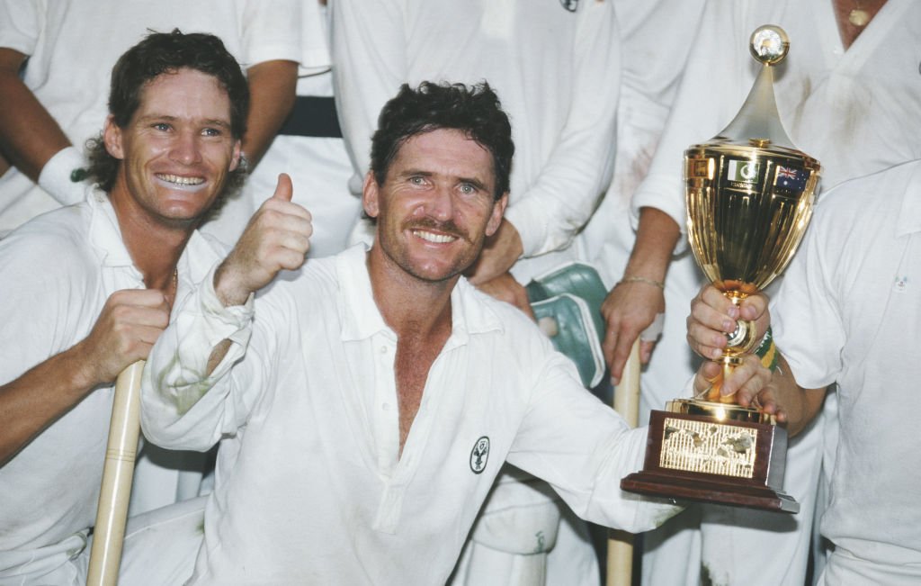 ICC's tweet photo. He was the first Australian to 10,000 Test runs and one of his country's finest ever captains, leading them from a low ebb to being one of the best sides the game has known.

Happy birthday, Allan Border 🎂 https://t.co/vnlTDbzaFU