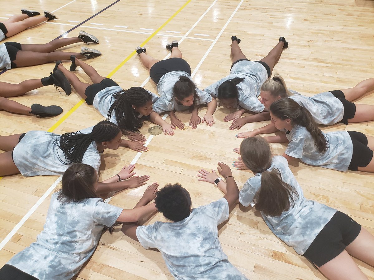 TDDT team bonding after a 12 hour day at UDA summer camp <a href="/TDDTKnightettes/">TDDT</a>