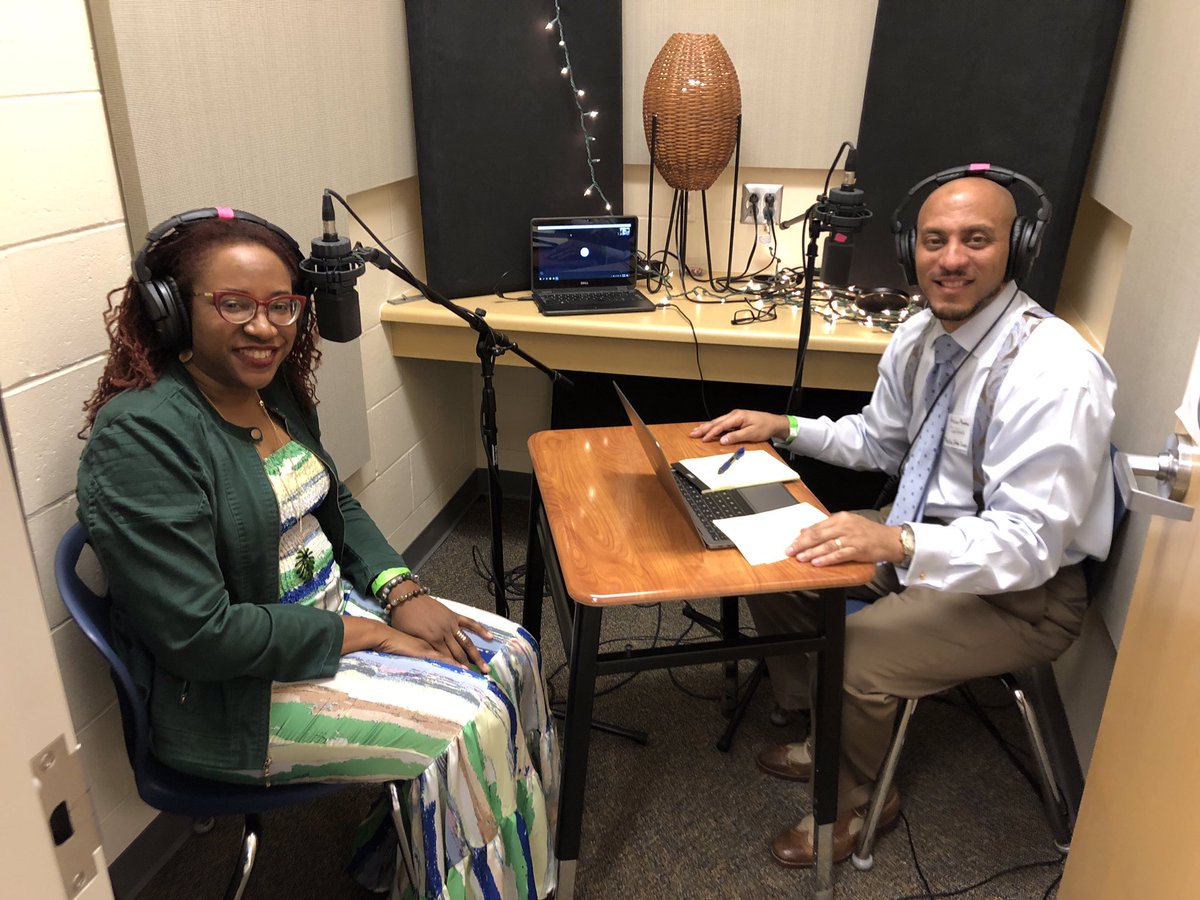 Thanks so much @Ebonyteach &amp; <a href="/ProfJeffries/">Hasan Kwame Jeffries</a> for joining us at #CARTERCON19 and taping a new @Tolerance_org podcast. @DrLaGarrettKing <a href="/woodson_argued/">Ashley N. Woodson</a> <a href="/DarkroomCPS/">Darkroom Records</a> #CPSbest