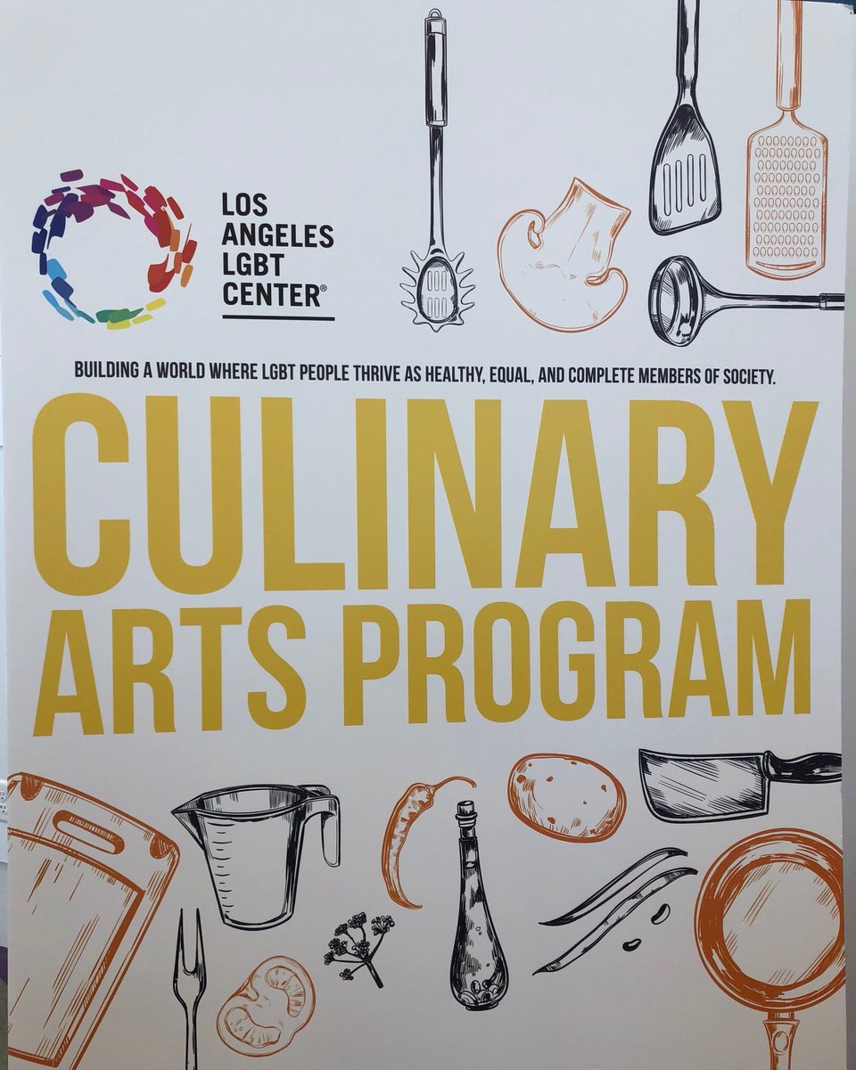 First graduating class of <a href="/LALGBTCenter/">Los Angeles LGBT Center</a> Culinary Arts Program  6 graduates-multi-generation-young adults and older workers-headed for bright careers.   Bravo!