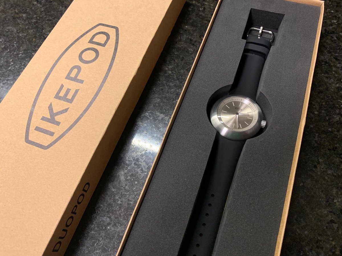 aawaken's tweet photo. Great watch design! Thanks ⁦@Ikepodwatches⁩ !! https://t.co/wL6btHh19f