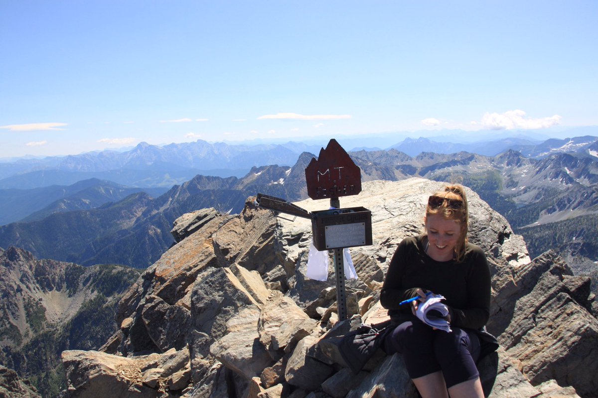 LeaahJay's tweet photo. Fisher Peak:
- Highest summit in the Southern Rockies (9,336ft)
- 4,400ft elevation gain in 5kms
- 360 mountain views
- Absolutely breathtaking (literally + figuratively 😅)

I’ve wanted to hike it since moving to Kimberley, BC last year. 

Mission accomplished. ✔️
#FisherPeak https://t.co/OfRjj0h9a4