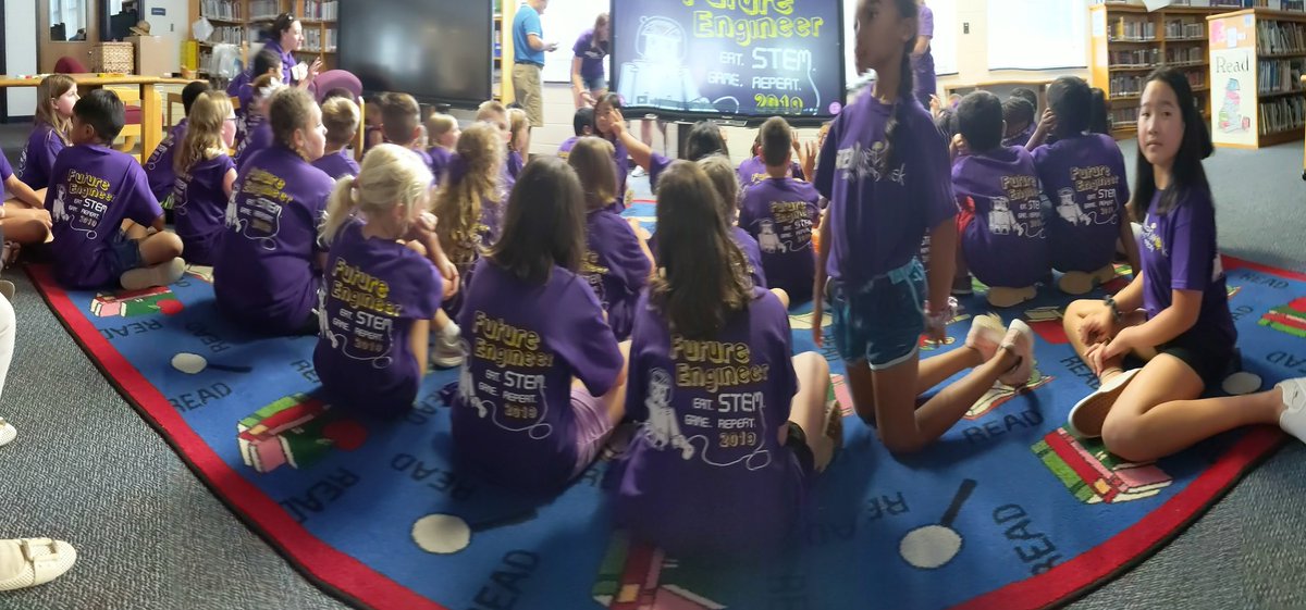 pta_liberty's tweet photo. This #STEMmerweek of "Eat. STEM. Game. Repeat." was a huge hit!
Children enthusiastically showed off their new skills & innovative projects at today's STEM Expo. Thank you to the teacher & volunteer team led by @LIBDonaldson for a memorable week!
#EaglesSoar #LibEagles20 https://t.co/v0eGvl3vPP