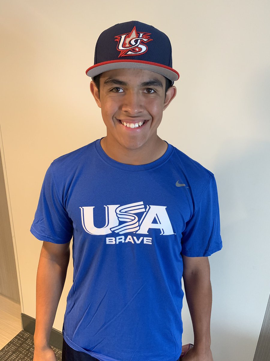 melznga's tweet image. Day one has been great. It has been busy. Started with practice and ended the day with a win. @DiegoZu2022 had the opportunity to pitch and a chance at bat. Let’s see what day two brings. @USABaseball15U has been amazing! #blessed #lagiradediego #baseballbusiness