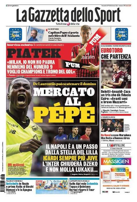 amckouao's tweet photo. #EDCIF ⚽❤👐👊👏✊
Pépé, transfert record pour un ivoirien, 85 M€

Nicolas Pépé sera le professionnel ivoirien le plus cher de l'histoire du football. Selon La Gazzetta Dello Sport... https://t.co/bLRyBm5os7 https://t.co/8weJcMyCt3
