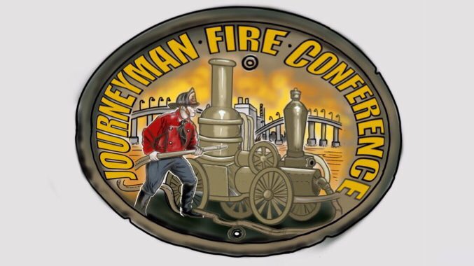 kiel_samsing's tweet photo. So for those that don’t know the @JourneymanFire Conference is based out of West Point, Va. It’s a river town with a rich fire department history. You can see the two bridges that lead to town in the background of this awesome fire mark inspired logo. https://t.co/EY7m92ptzg