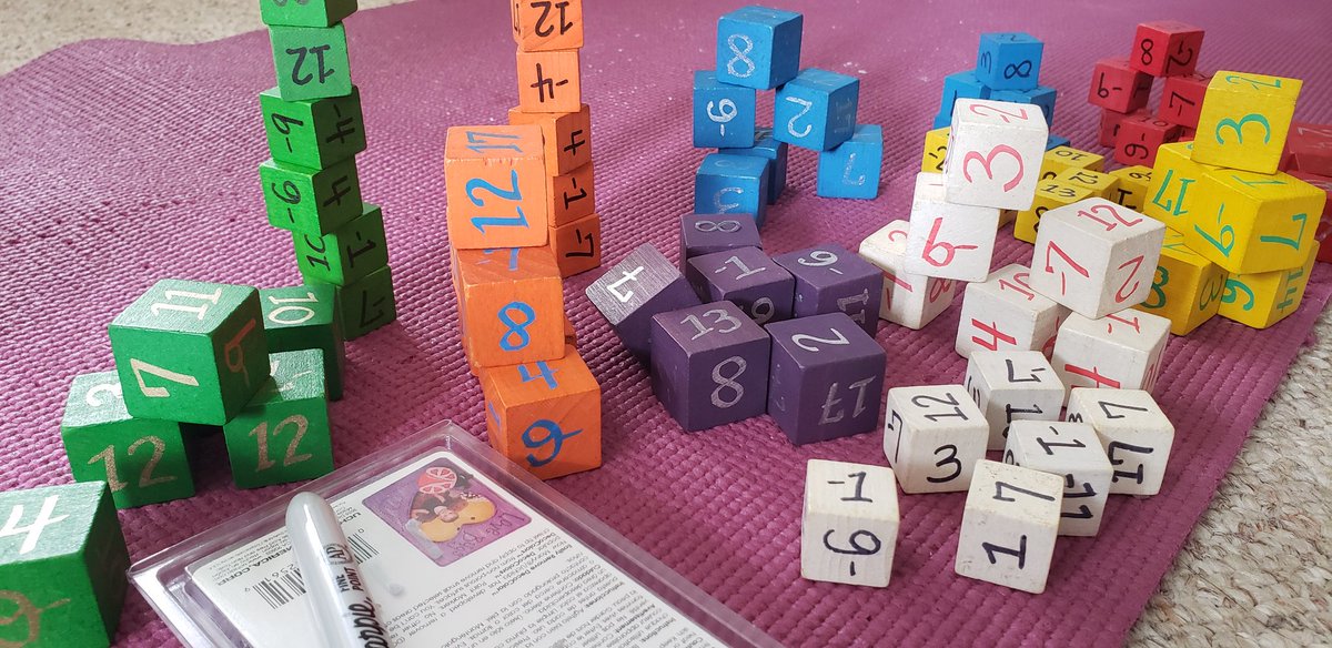 skyemikki's tweet photo. Finally had the time & space to create sets of #geniusblocks for #kinesthetic #integers #7thgrademath. Mahalo @mathequalslove blogπ₯° #iteachmath #MTBoS https://t.co/gEPUoGSOwE