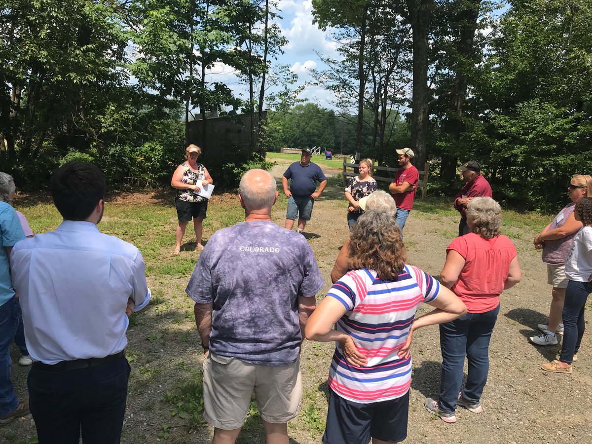JosephAngelino's tweet photo. I spent the day on the #ChenangoCo AgTour on behalf of Assemblyman Crouch; Sova Farms in #NorwichNY, Kutiks Honey in Oxford & Peila View Farms, home of the fall maze w/@DonnaLupardo. Had a great time and learned much. Presented Certificate to Chuck Kutik for 40 years in business. https://t.co/zzQnhyvHWx