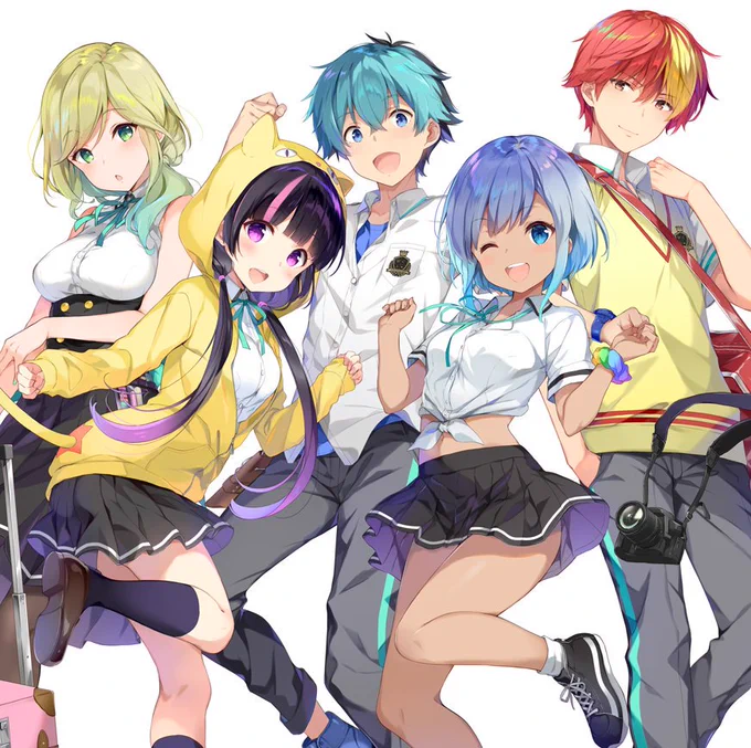 世界コスプレサミットin東京のキービジュアルを描かせていただきました。27、28日と東京ドームで開催中です!#WCS2019 #コスサミ2019 #コスサミ東京 