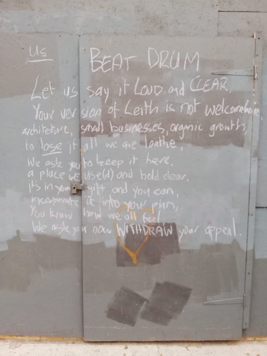 saveleithwalk's tweet image. Leith poet strikes again!               Them &amp;amp; Us                     #saveleithwalk #drumpropertygroup #7im #youcoulddotherightthing @GroupDrum @7IM_PressOffice @ustewart @NicolaSturgeon @KevinStewartSNP @ClydesdAileen @ScotGovPlanning