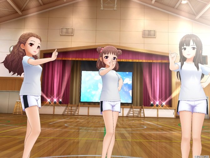 しお デレステで実装されたレッスンウェアをharurunrunで着せると完全に体育の授業 デレステ T Co 5z47ku1moc Twitter