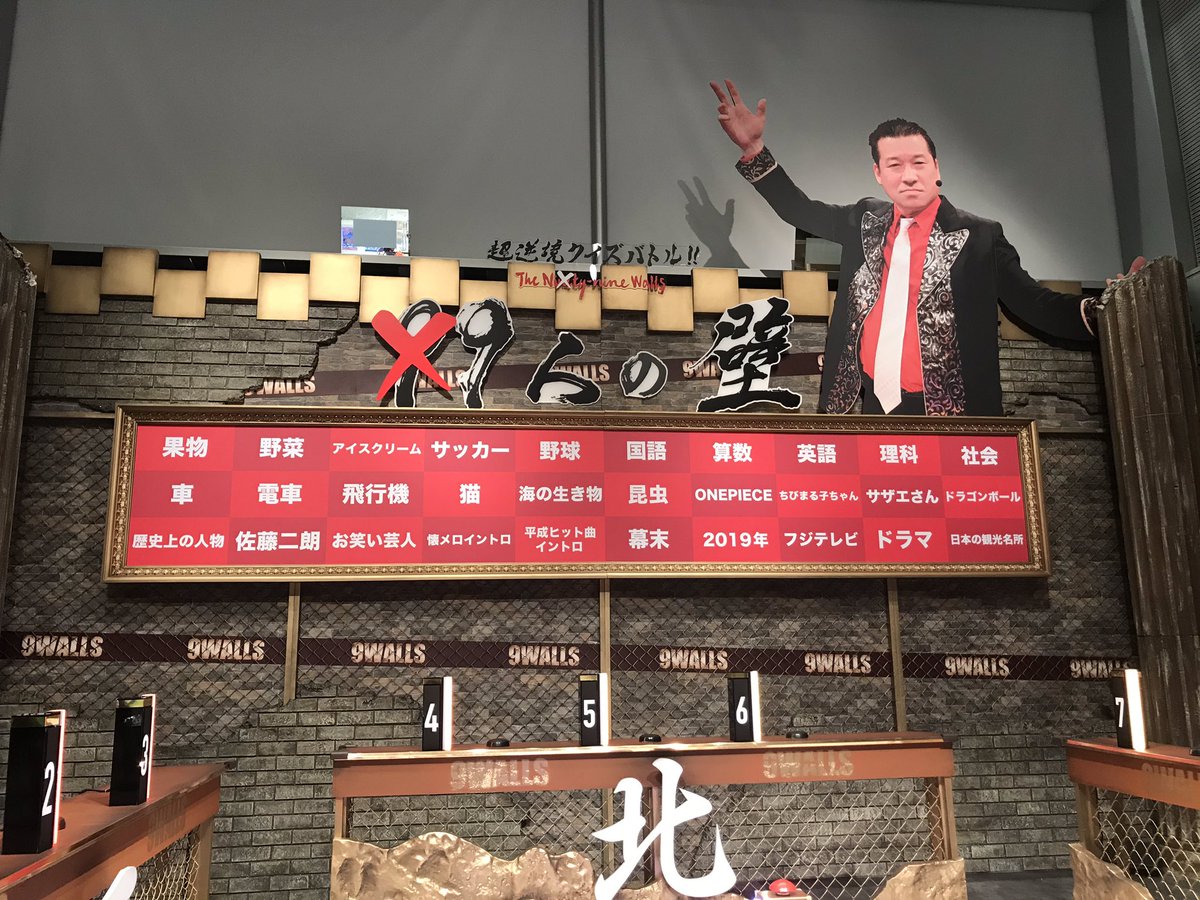9人の壁