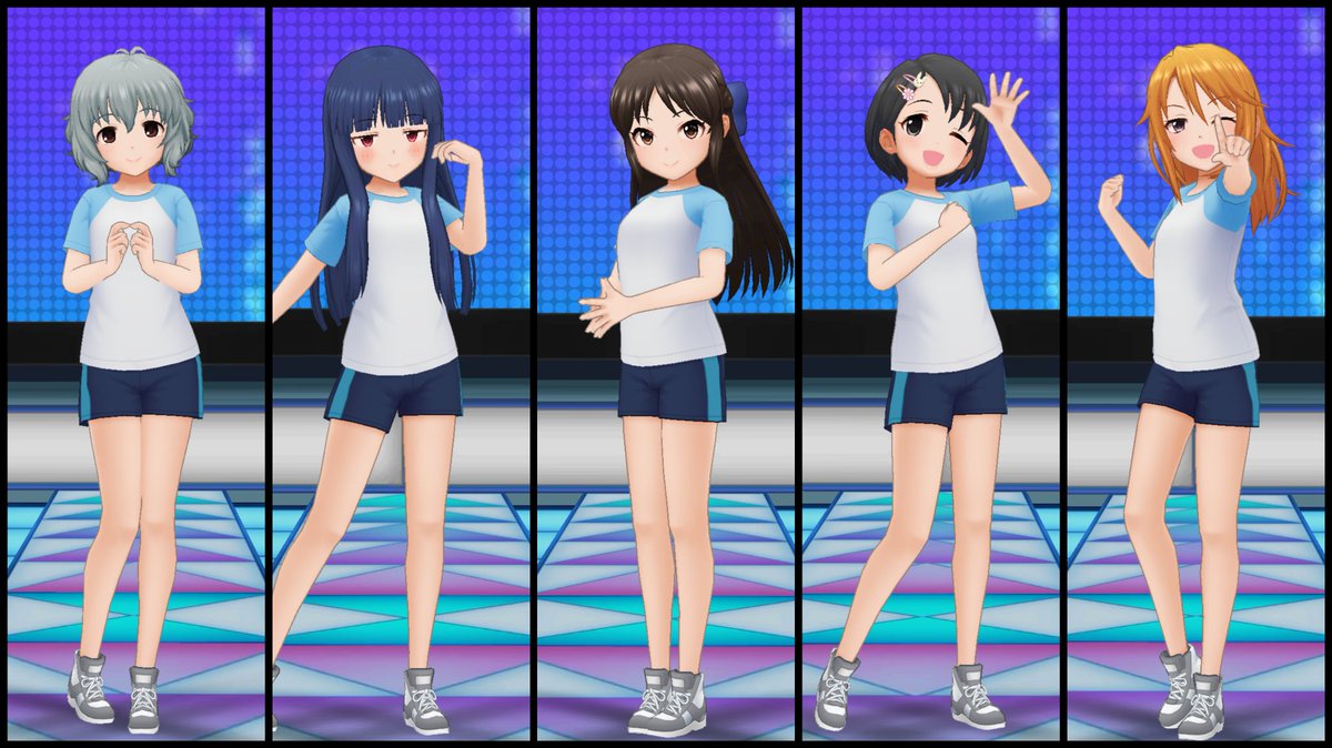 けいp レッスンウェア ちびっこ組と私の担当達に着てもらい ポーズを決めて パシャリ Sp W レッスンウェア可愛すぎ問題 デレステ けいp レッスンウェア ちびっこ組と私の担当達に着てもらい ポーズを決めて パシャリ Sp W レッスンウェア可愛すぎ問題 デレステ