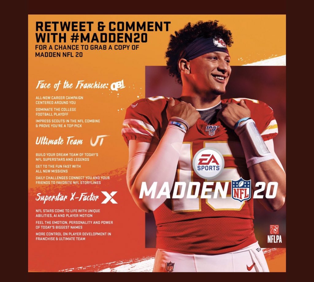 Rdy23Rumble's tweet photo. Giving away Xbox code at 12est tomorrow! RT and follow to be entered. 🥃#Madden20 https://t.co/ZdkUQrzTI9