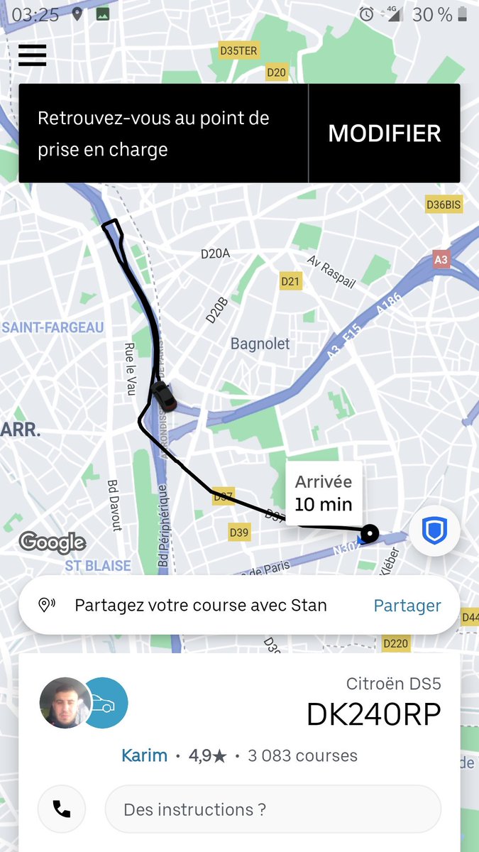 rafastav's tweet photo. Hé @UberFR et tes chauffeurs de merde qui prennent une course et qui viennent pas en attendant qu'on annule pour se faire de la thune sans bosser : AU TOP 🔥 #Uberarnaque #ubershit https://t.co/XKqnE7GZDk
