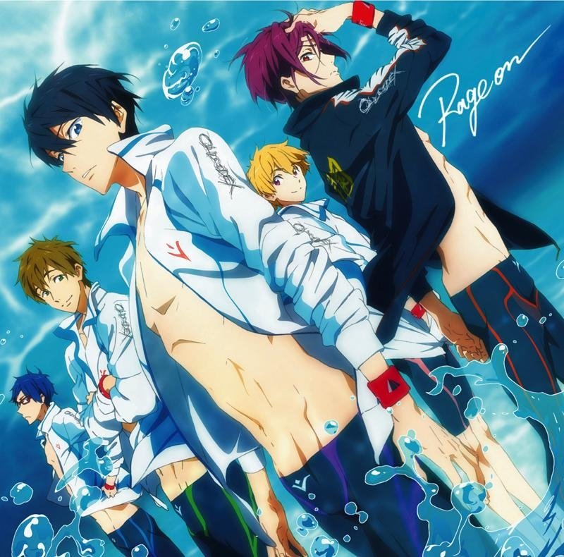 iwatobi swim club – Anime Bird