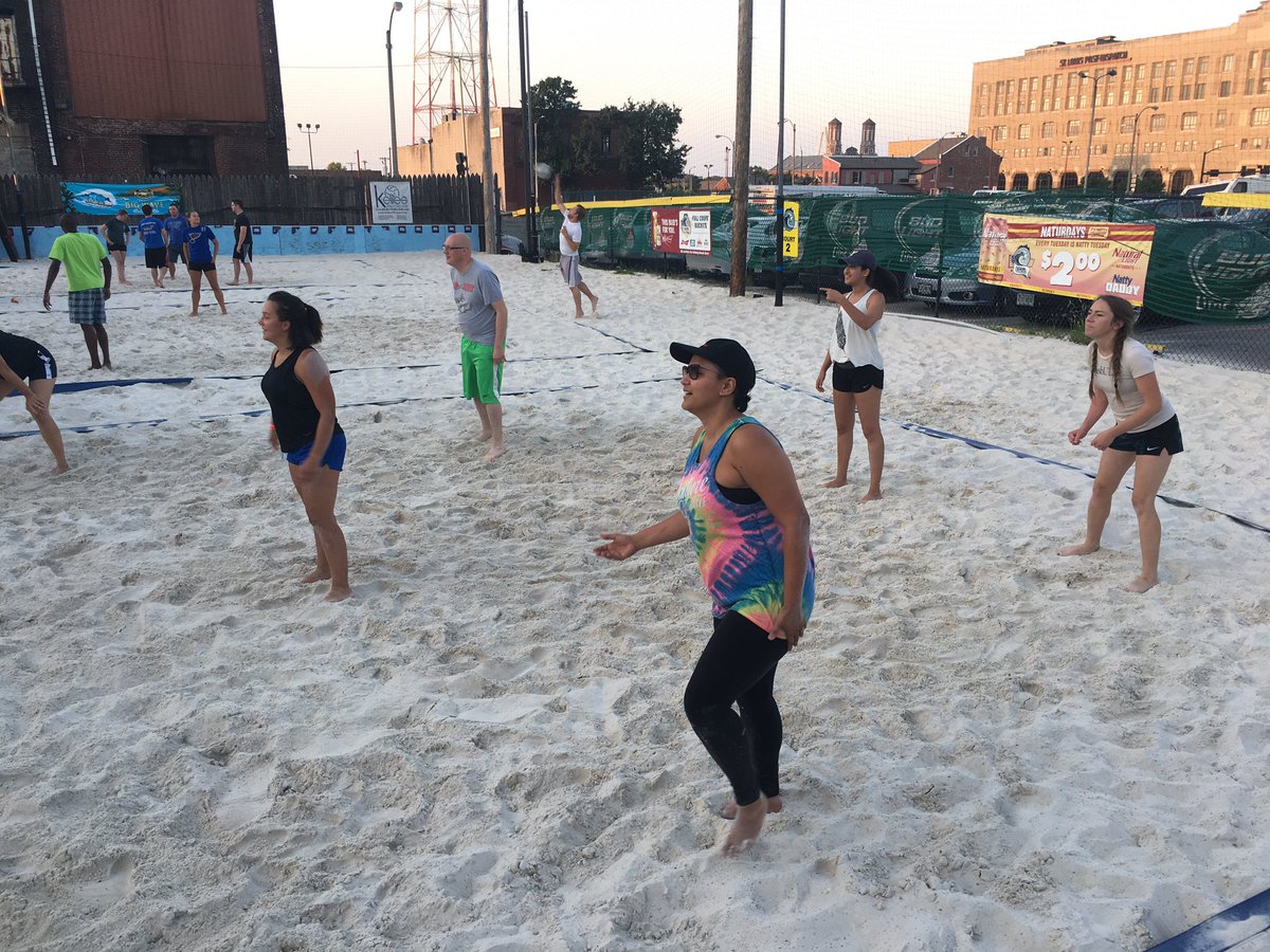 ArchCityDefense's tweet photo. We’re saying goodbye to our tireless summer interns with a volleyball party at Wave Taco. So grateful for their amazing work this Summer. #ACDinterns https://t.co/tOiIfoLr48