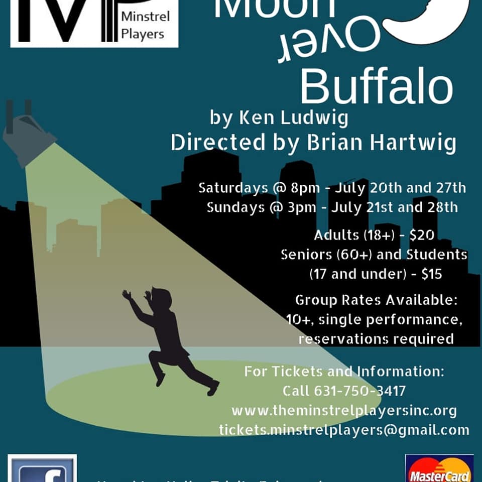 PlayersMinstrel's tweet photo. Only two more chances to see this amazing cast light up the stage!!! Come visit us this weekend, don't miss out on this show!

#longislandtheatre #northportvillage #kenludwig #moonoverbuffalo #comedy #minstrelplayers https://t.co/RLKw1YNhWh