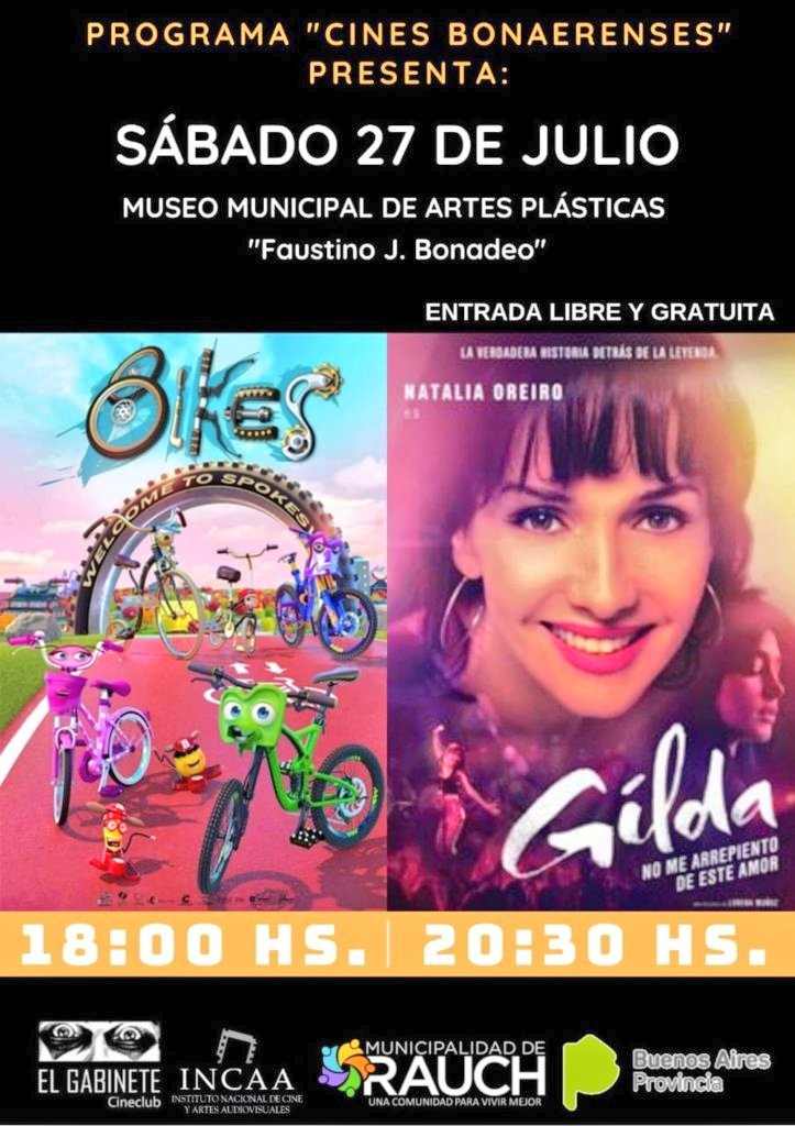 AIzquierdoRauch's tweet photo. #RAUCH Cine en el Museo: difunden cartelera de proyecciones para disfrutar en familia el fin de semana https://t.co/60aeJuAqJ1 vía @La Nueva Verdad de Rauch @rodsald @gamaestri @maxisuescun @sjsuescun @Noelia1782 @GiniOsvaldo @SebasEluchans @lucre_herreria @claseunicabis https://t.co/3LpZMRUKJS
