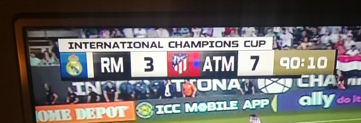 El baño ha sido todavía más grande que el Oceáno Atlántico que separa Madrid del partido en Nueva York !!!!!! 🌊🌊🌊