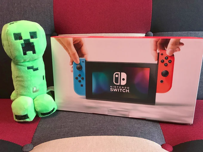 ねんがんのNintendo Switchをてにいれたぞ！！！(๑ÒωÓ๑)ﾉゼルダの伝説初プレイはじめました＞＜たのしい 