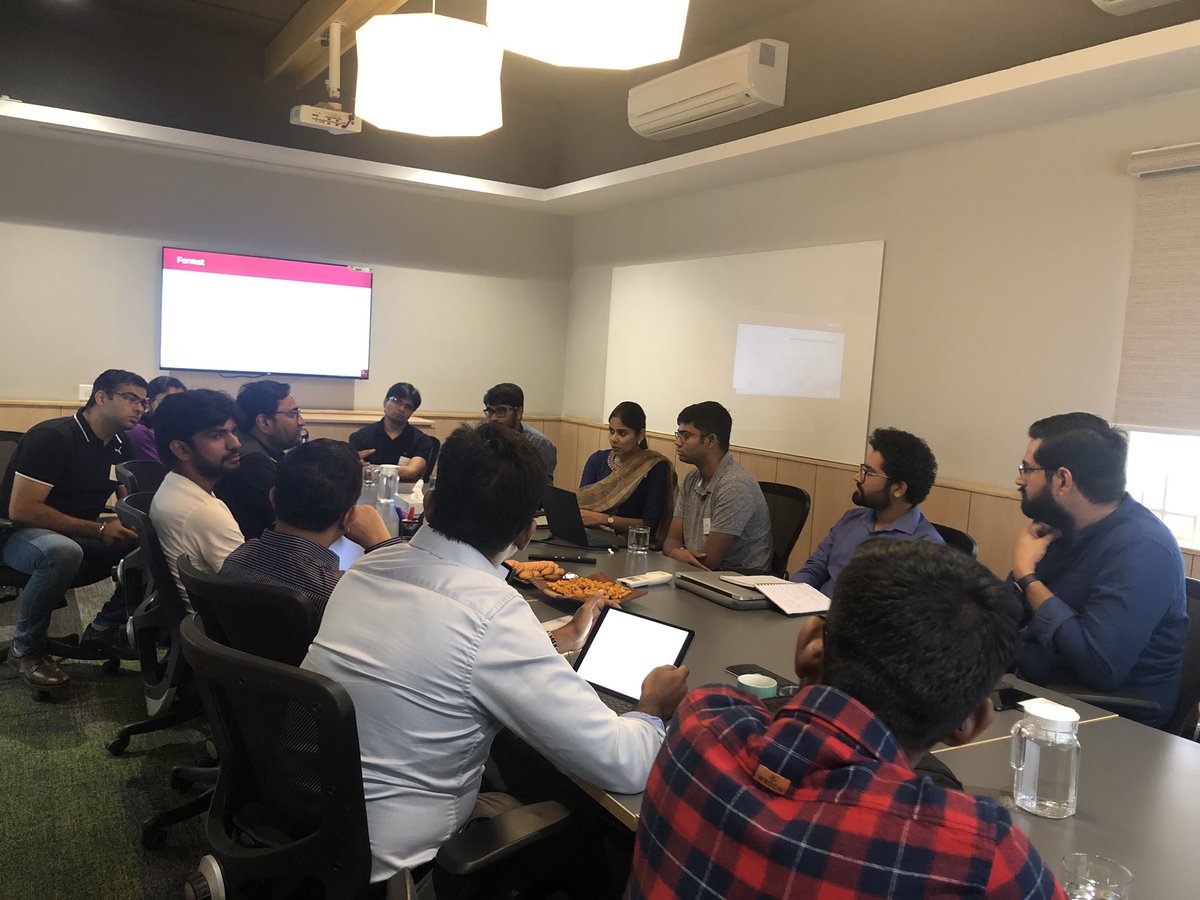 AccelIndia's tweet image. We had the pleasure of hosting 16 startups looking to build exciting #DigitalHealth startups for the next generation.

We wish them all the very best for their future endeavours as they do their part in solving the many gaps in #healthcare. cc @RadhikaAnanth #StartupRoundtable