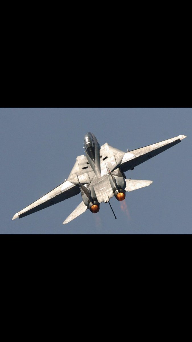 LJwinnefeld's tweet photo. 30 years ago my father started writing a book where a pilot ejects over Iran, has to evade and eventually steals an Iranian F-14 to make it out back to the carrier. I wonder if that is what Maverick will do in the new Top Gun.... there is an F-14 in the trailer. #Justsayin https://t.co/XndSxHit5K